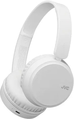 JVC HA-S36WW Bluetooth 5.2 Headphones Lightweight Over Ear (White) Alliance Entertainment