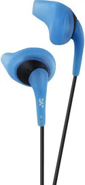 JVC Haen10A Gumy Sport Inner Ear Secure Fit Earphones Sweat Proof (Blue) Alliance Entertainment