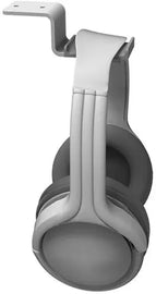 Kanto HHW Universal Under Desk Headphone Hook - Steel Frame (White) Alliance Entertainment