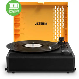 Victrola VSC-750SB-CTR Revolution GO Portable Record Player: Citrus Alliance Entertainment