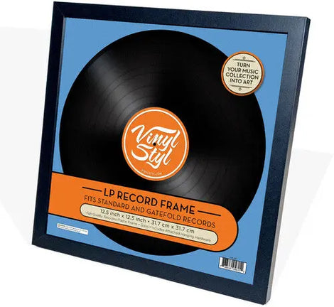 Vinyl Styl® 12 Inch Vinyl Record Display Frame - Wall Hanging (Black) Alliance Entertainment